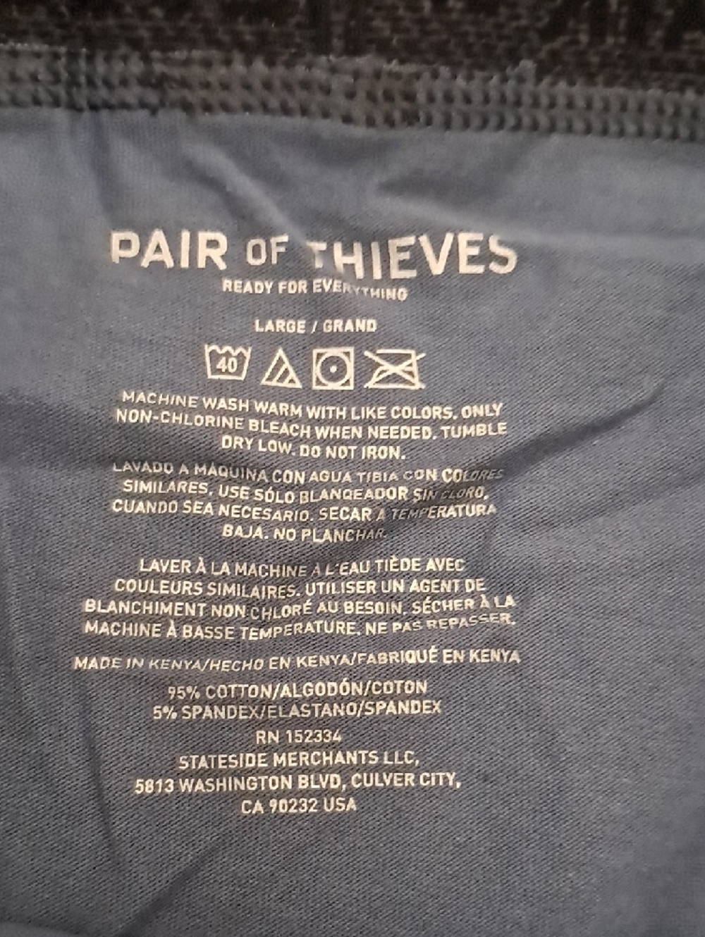 Pair Of Thieves Men's Size Large Boxer  Briefs - 4 Pack - Picture 3 of 5